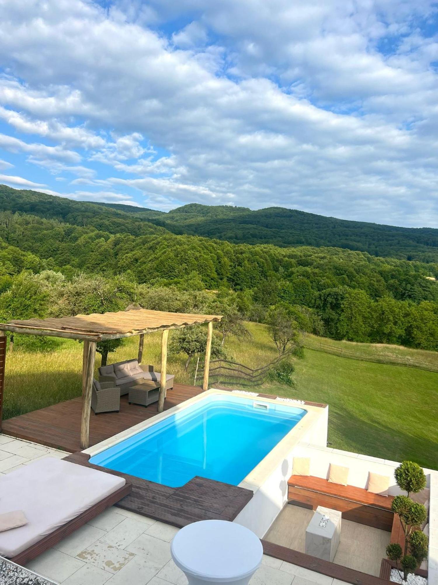 Le Chalet M - Cabana Cu O Panorama De Poveste. Surdesti  Luaran gambar